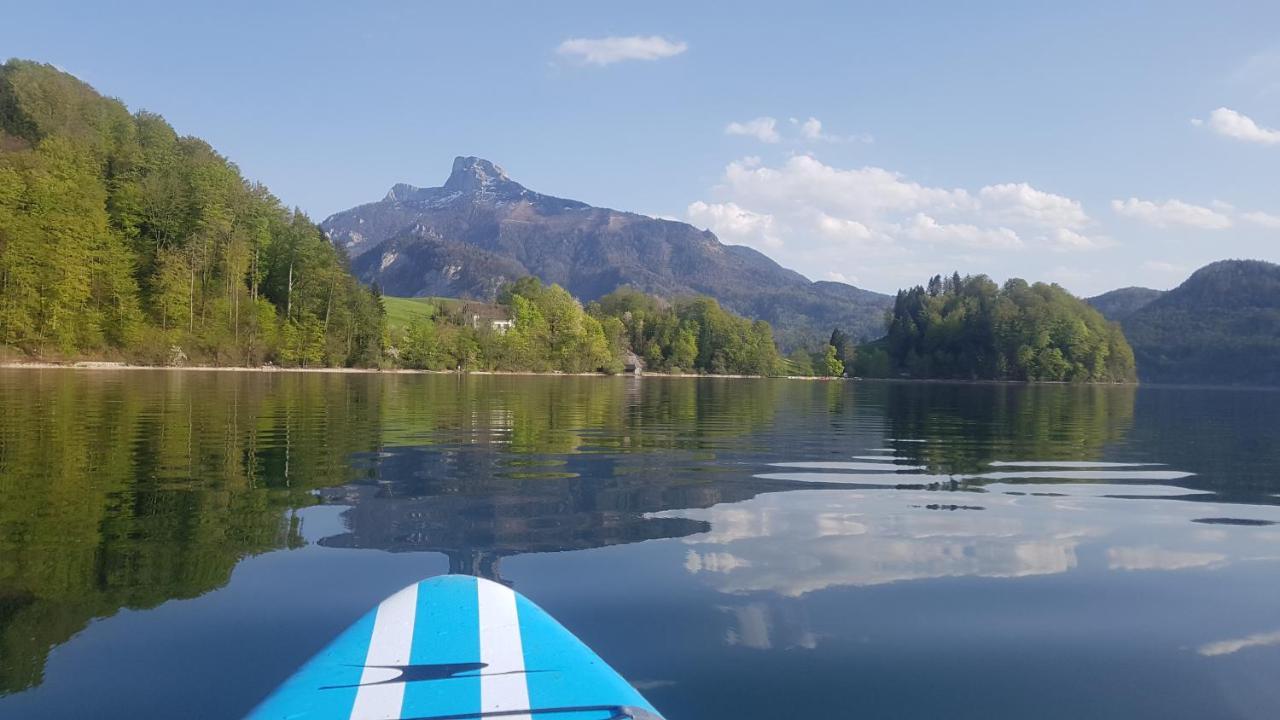 Beim Lanner - Franz Lejlighed Mondsee Eksteriør billede