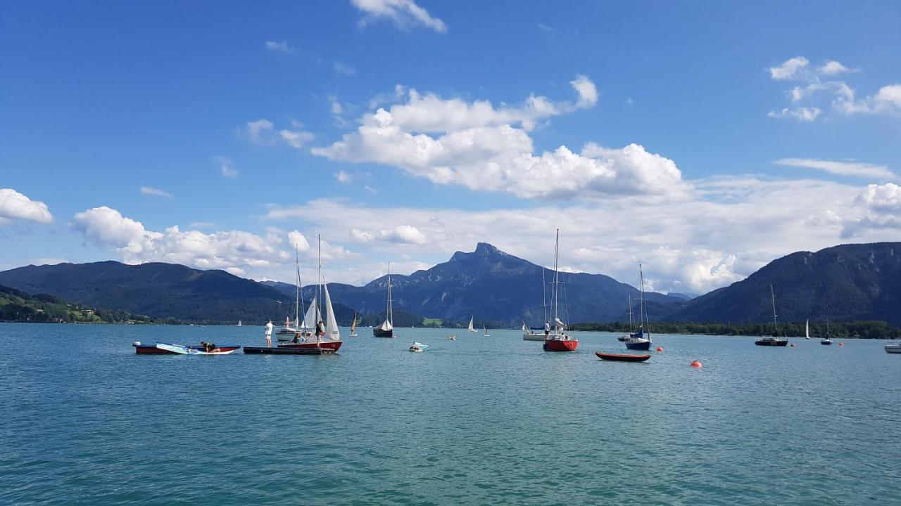 Beim Lanner - Franz Lejlighed Mondsee Eksteriør billede
